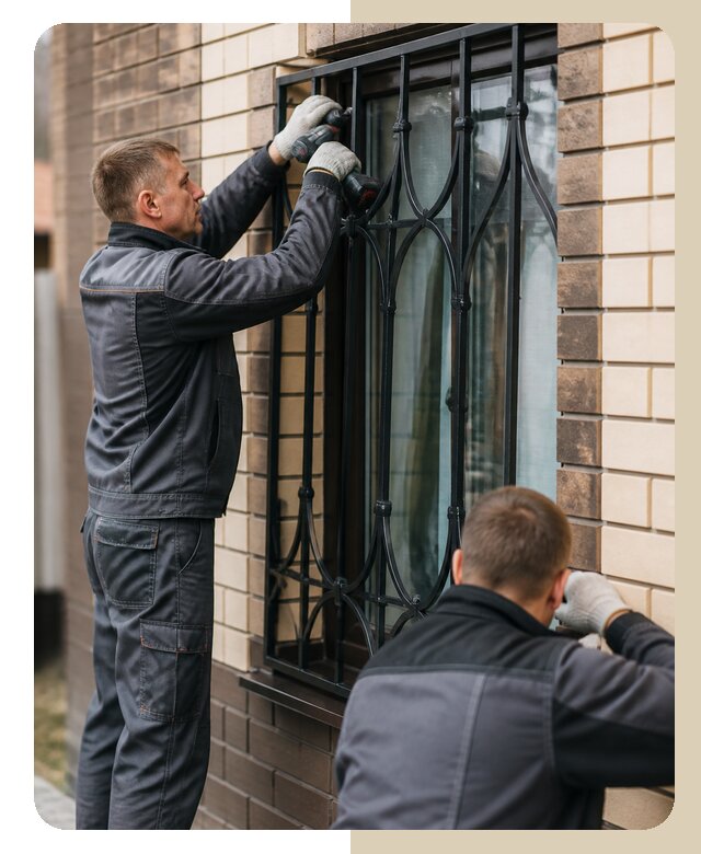 Установка решеток в дом в Воркуте по цене от 3598 р. | ДвериЛегко-Врк